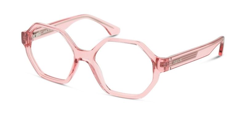 Unofficial Hexagonal Eyeglasses 0UJ3014 Pink for Kid