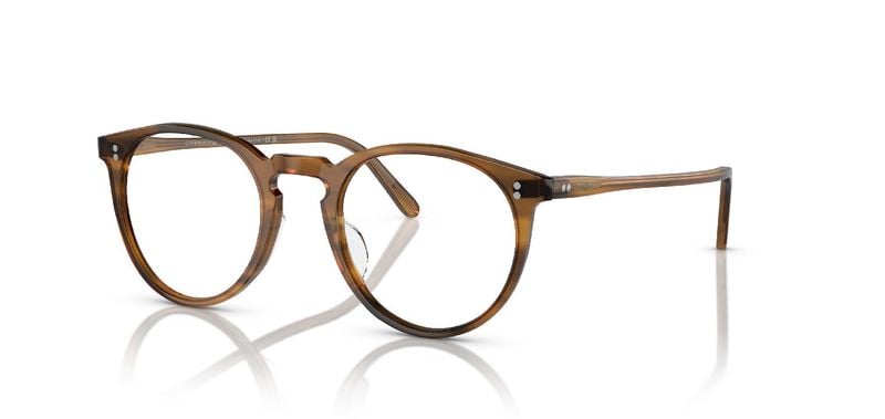 Lunettes de vue Oliver Peoples Ronde 0OV5183 Jaune pour Homme