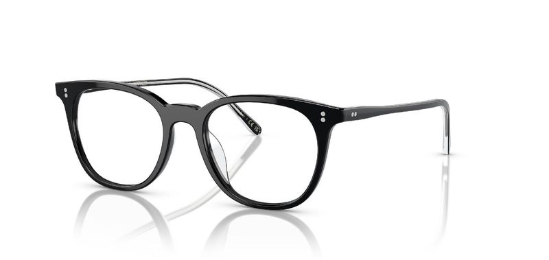Oliver People Round Eyeglasses 0OV5538U Black for Unisex
