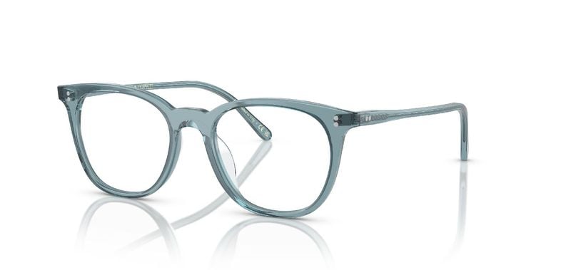Oliver Peoples Round Eyeglasses 0OV5538U Green for Unisex