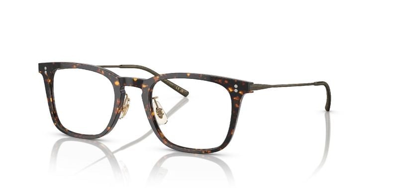 Oliver Peoples Rectangle Eyeglasses 0OV5543 Tortoise shell for Unisex