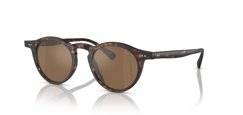 Oliver Peoples Rund Sonnenbrillen 0OV5504SU Schildpatt für Damen/Herren