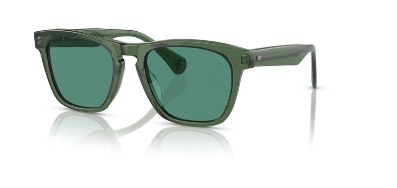 Oliver People Quadratisch Sonnenbrillen 0OV5555SU Grün für Damen/Herren