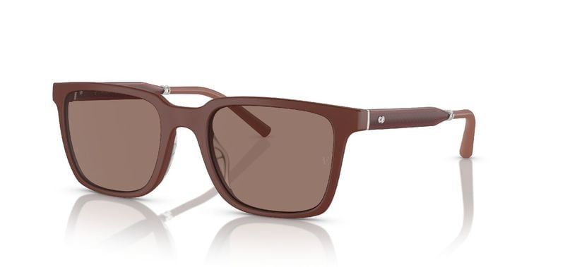 Oliver Peoples Rectangle Sunglasses 0OV5553SU Red for Man