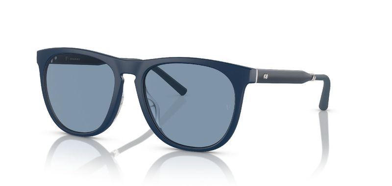Oliver Peoples Rund Sonnenbrillen 0OV5554SU Blau für Damen/Herren