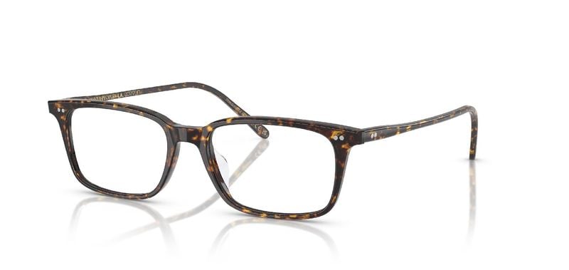 Oliver Peoples Rechteckig Brillen 0OV5579U Havana für Herren