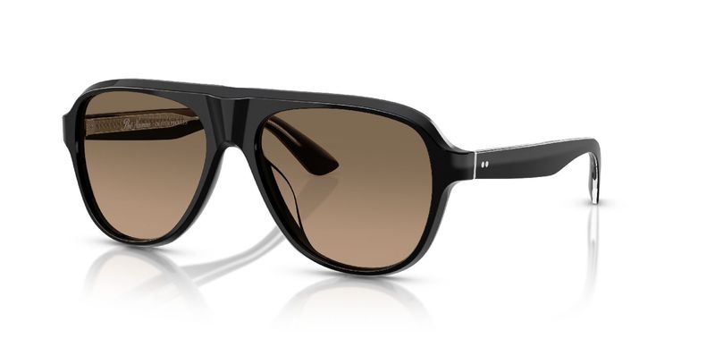 Oliver Peoples Aviator Sonnenbrillen 0OV5581SU Schwarz für Herren
