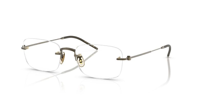 Oliver Peoples Rechteckig Brillen 0OV1359T Gold für Damen/Herren