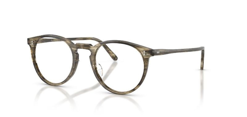 Oliver Peoples Round Eyeglasses 0OV5183 Green for Man