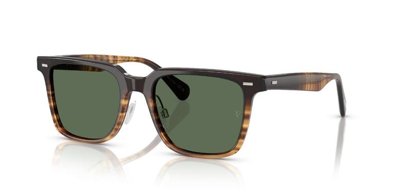 Lunettes de soleil Oliver Peoples Rectangle 0OV5592S Marron pour Homme