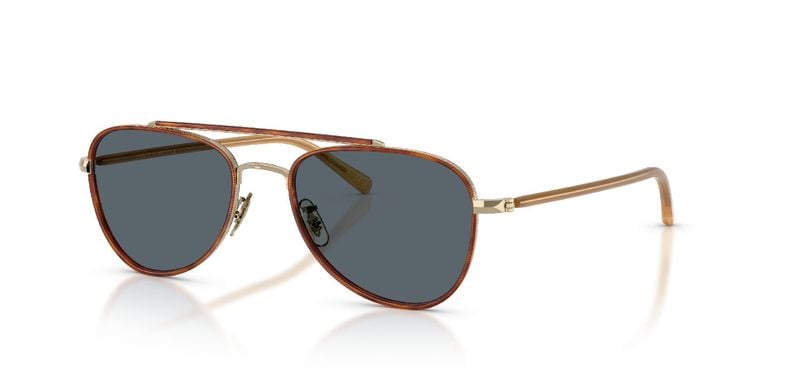 Oliver Peoples Aviator Sonnenbrillen 0OV1372ST Gold für Damen/Herren