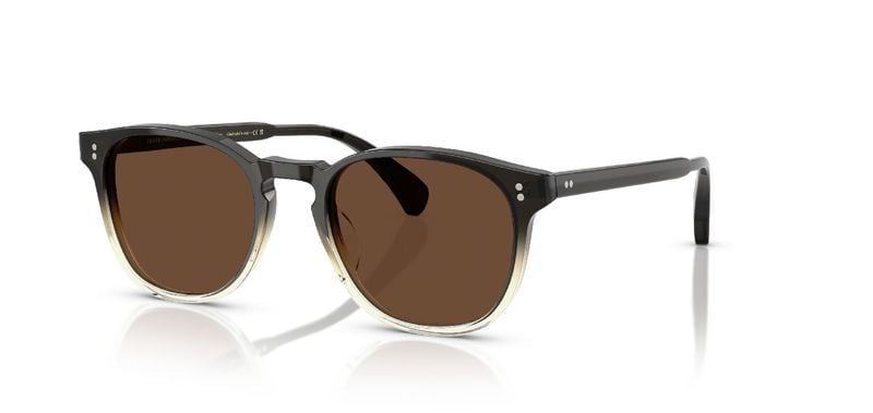Oliver Peoples Rund Sonnenbrillen 0OV5298SU Braun für Damen/Herren