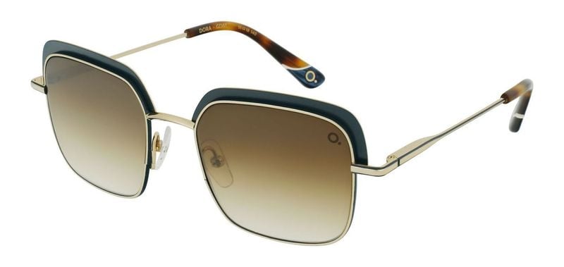 Lunettes de soleil Etnia Rectangle DORA SUN Blanc pour Femme