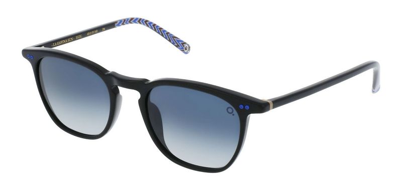 Lunettes de soleil Etnia Rectangle LA GAVINA SUN 49S Noir pour Homme-Femme