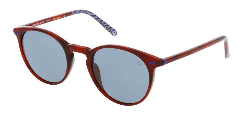 Etnia Rund Sonnenbrillen JORDAAN SUN II 50S Schildpatt für Damen/Herren