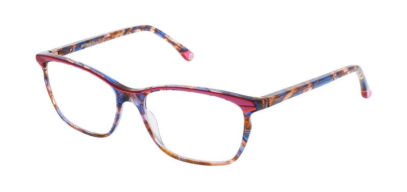 Etnia Rectangle Eyeglasses WEIMAR 22 Multicolor for Woman