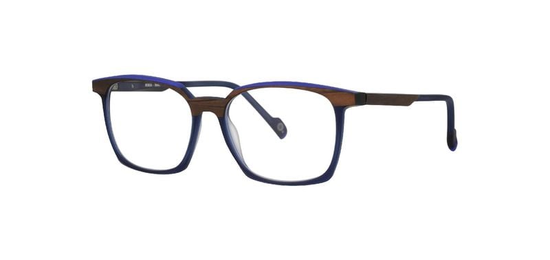 Lunettes de vue Etnia Rectangle BORJA Bleu pour Homme