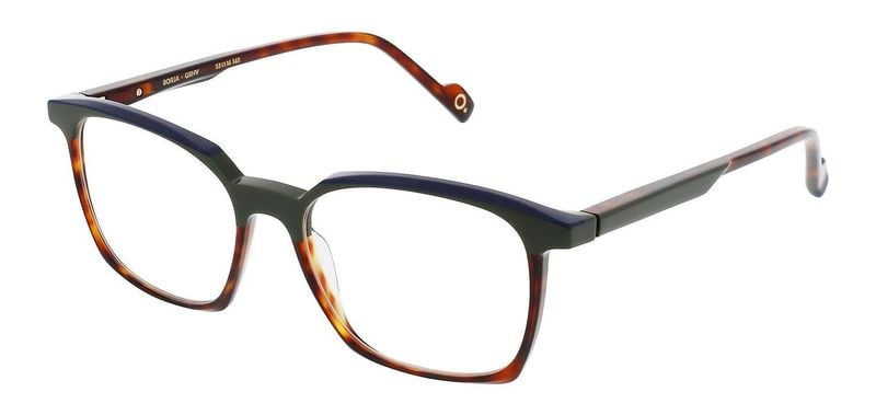 Lunettes de vue Etnia Carré BORJA Vert pour Homme