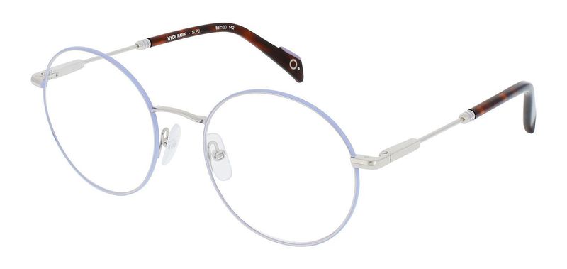 Lunettes de vue Etnia Ronde HIDEPARK Argenté pour Femme