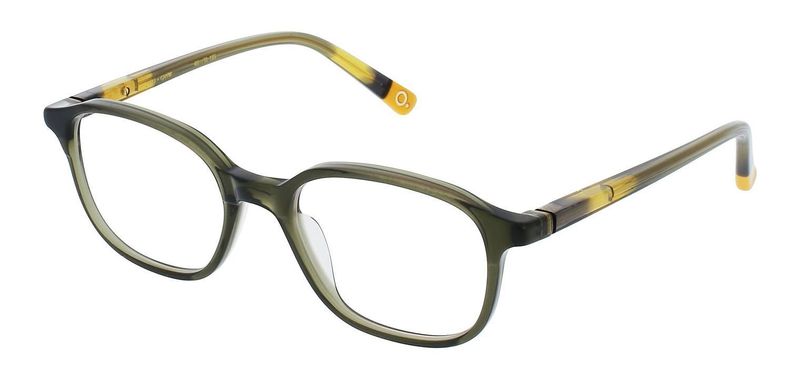 Etnia Rectangle Eyeglasses OTTO Green for Kid