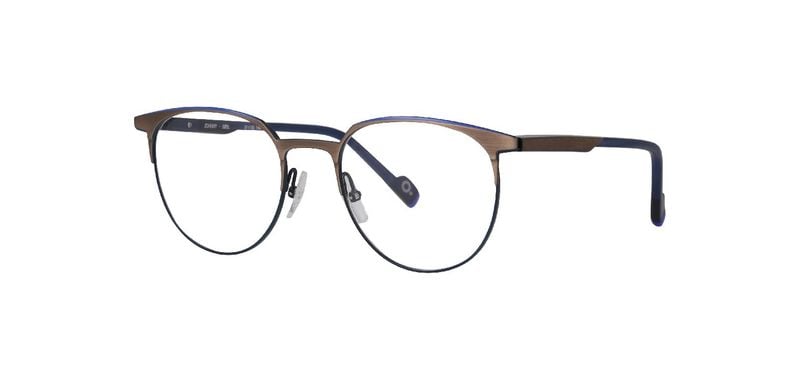 Etnia Oval Eyeglasses JOHNNY Bronze for Man