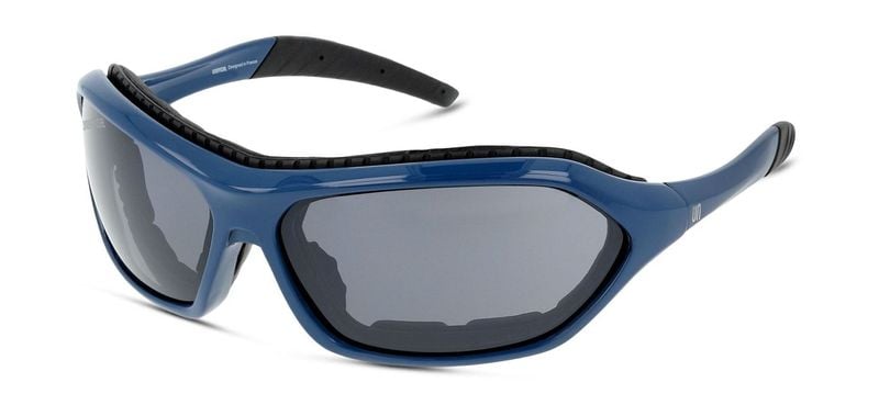 Unofficial Rectangle Sunglasses UNSM0046 Blue for Man