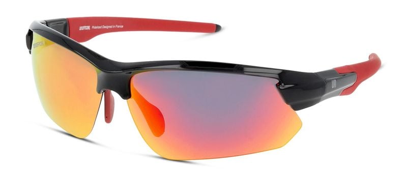 Unofficial Rectangle Sunglasses UNSM0059P Black for Man