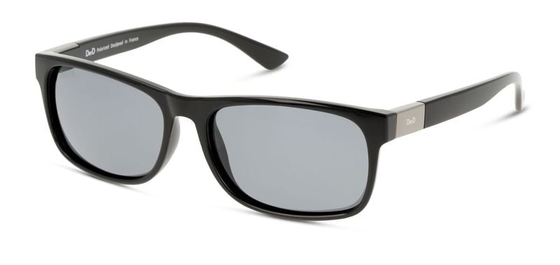 DbyD Rechteckig Sonnenbrillen DBSM9009P Schwarz für Herren