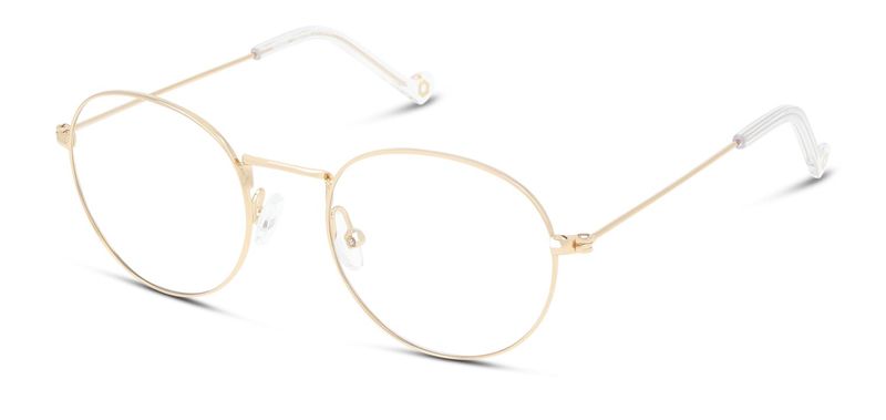 Unofficial Round Eyeglasses UNOT0013 Gold for Kid