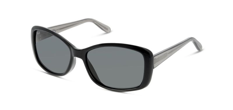 Lunettes de soleil DbyD Rectangle DBSF0021 Noir pour Femme