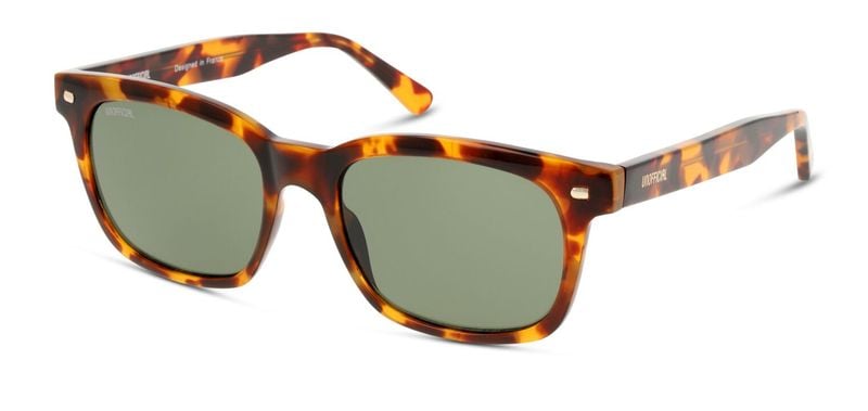 Unofficial Rechteckig Sonnenbrillen UNSM0083 Havana für Herren
