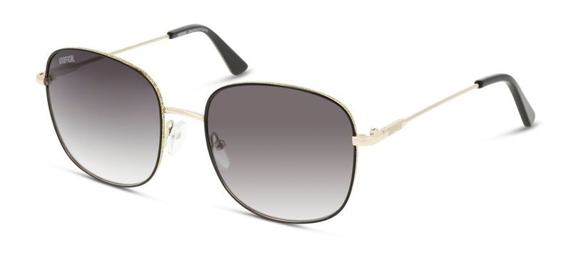 Lunettes de soleil Unofficial Rectangle UNSF0094 Noir pour Femme
