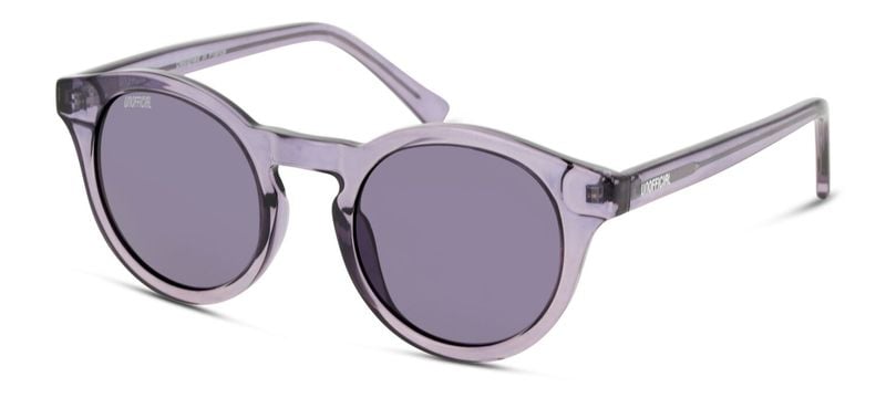 Lunettes de soleil Unofficial Ronde UNSU0072 Violet pour Homme-Femme
