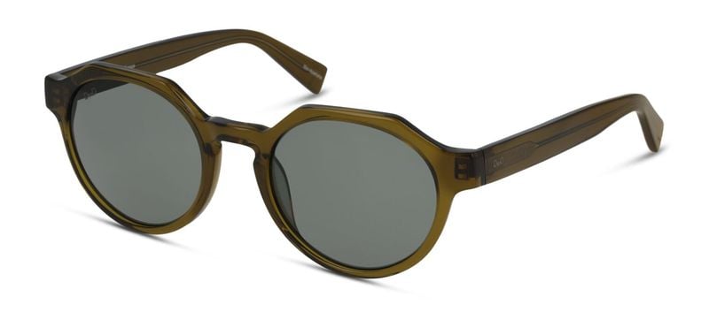 DbyD Oval Sunglasses DBSU5003 Marron for Unisex