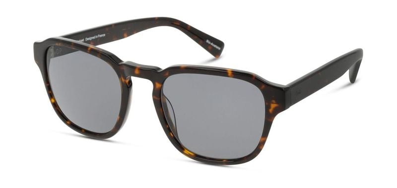 Lunettes de soleil DbyD Rectangle DBSM5003P Ecaille pour Homme