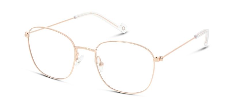 Unofficial Carré Eyeglasses UNOT0109 Pink for Kid
