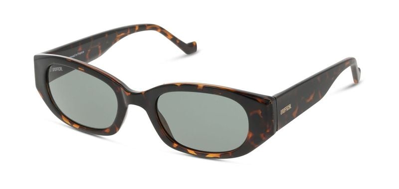 Unofficial Rechteckig Sonnenbrillen UNSU0094 Schildpatt für Damen/Herren