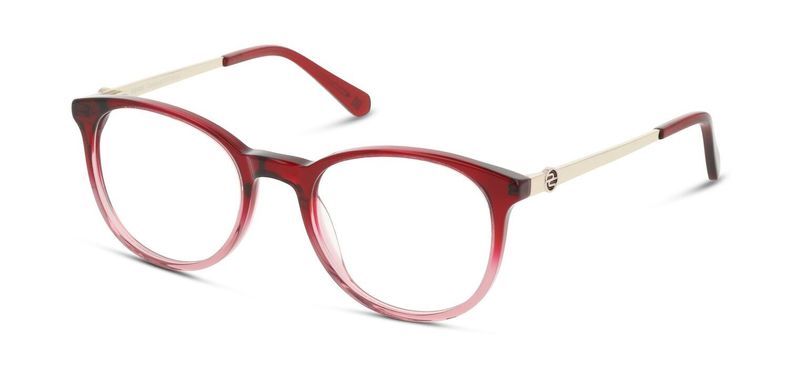 Unofficial Round Eyeglasses UNOT0126 Red for Kid