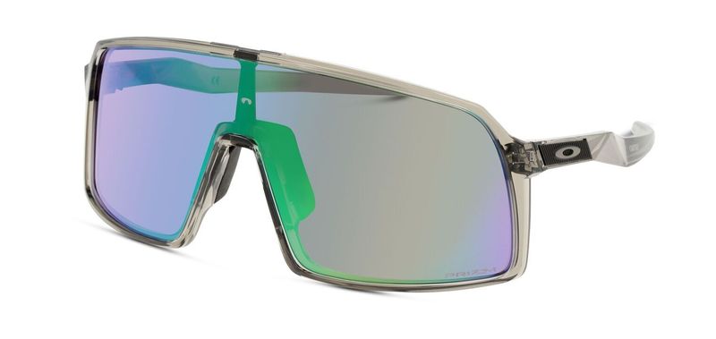 Oakley Rechteckig Sonnenbrillen 0OO9406 Grau für Herr