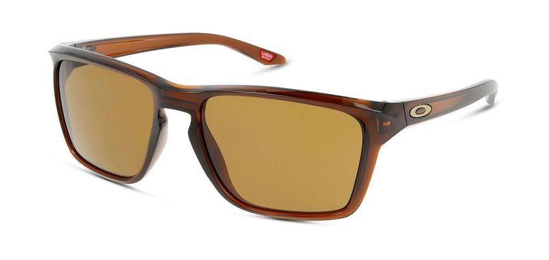 Oakley Rechteckig Sonnenbrillen 0OO9448 Braun für Herr