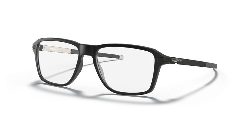 Oakley Rechteckig Brillen 0OX8166 Schwarz für Herr