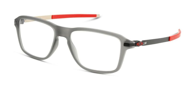 Oakley Rechteckig Brillen 0OX8166 Transparent für Herr