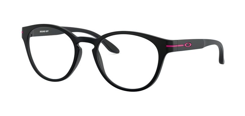 Oakley Rund Brillen 0OY8017 Schwarz für Kind