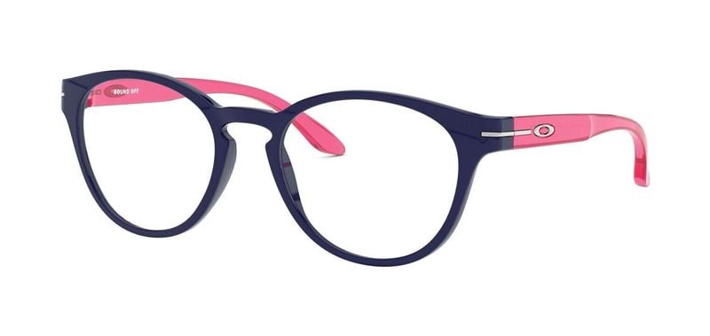 Oakley Rund Brillen 0OY8017 Blau für Kinder