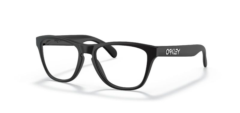 Oakley Rechteckig Brillen 0OY8009 Schwarz für Kinder