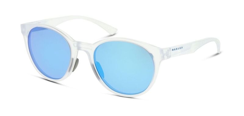 Lunettes de soleil Oakley Ronde 0OO9474 Transparent pour Femme