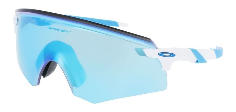 Lunettes de soleil Oakley Rectangle 0OO9471 Blanc pour Homme