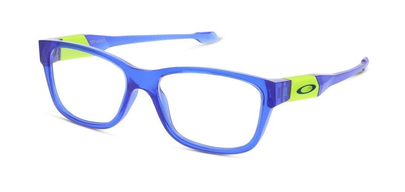 Oakley Rechteckig Brillen 0OY8012 Blau für Kind