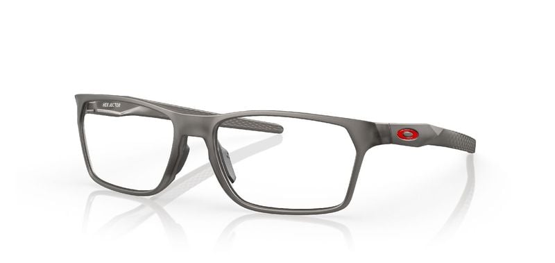 Lunettes de vue Oakley Rectangle 0OX8032 Gris pour Homme