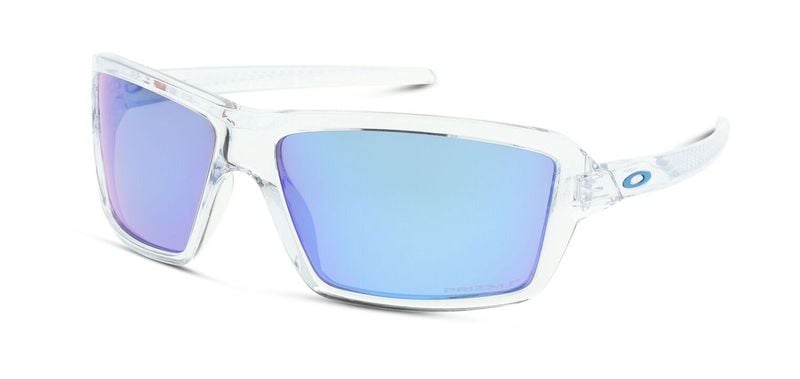 Oakley Rechteckig Sonnenbrillen 0OO9129 Transparent für Herr